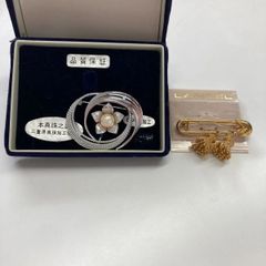 ブローチ　本真珠　LANCEL　2点セット＋2点（おまけ）