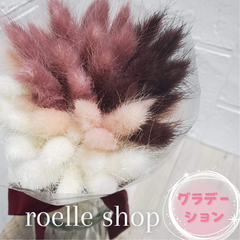 ラグラス バニーテール ピンク系 4色セット ピンク ドライフラワー 花材 ハンドメイド インテリア ブーケ スワッグ  PDP-DL-20G