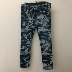 【中古品】DSQUARED2 ディースクエアード MIX FADED CAMO BOMBER SKATER JEANS S74LB1100 S30342 ミックス フェイデッド カモ ボンバー スケータージーンズ 【152-250406-kk-24-tei】