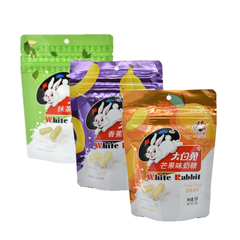 【3点セット】抹茶、マンゴー、バナナ味 大白兎ミルクキャンディー58g　お試し　WHITE RABBIT　懐かしい　麦芽糖　ヌガー  大白兔奶糖