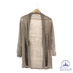 ☆美品☆ Spick&Span スピックアンドスパン トップス カーディガン 薄手 ロング丈 長袖 レディース ベージュ 901-14280 送料無料 古着