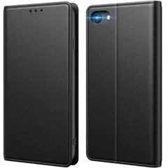 Peakally iPhone SE ケース 手帳型 iPhone se3/ iPhone se2/iPhone8/iPhone7/iPhone6s/6 手帳型スマホケース カード収納 財布型ケース マグネット式 高級PUレザー スタンド機能 360度保護 耐