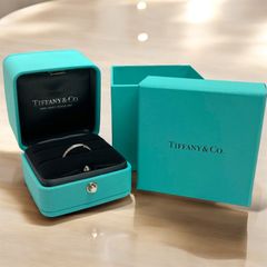 ※SDGser様専用※【F1096】Tiffany& Co. Pt950 ダイヤ付き リング ティファニー アクセサリー ジュエリー