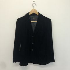 【Calvin Klein】カルバン・クライン　ジャケット　テーラードジャケット　　黒　サイズ6