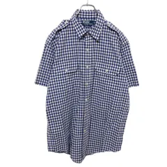 【RALPH LAUREN】 ボタンダウン ギンガムチェックシャツ S-1254