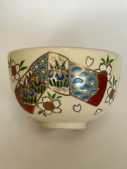茶道具 茶碗 仁清 色絵 吹寄 加藤徹 清水焼 京焼  新品 Amazon.co.jp: 茶道具 茶碗 仁清 色絵 吹寄 加藤徹 清水焼 京焼