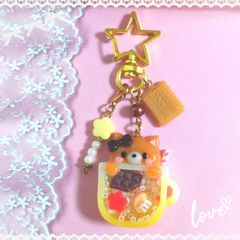 ☆ねこマグカップ　〜キーホルダー、バックチャーム〜☆