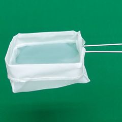 【ミクロオイルフィルターROCACOS®　キャッチスキム型フィルター・フレームセット】安心の日本製油こしフィルター！揚げカス99.93％除去！廃油を削減できて大幅コストカット！耐熱200℃・安全のPET素材！繰り返し約1000回使えてお手入れもカンタン！