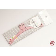 【サックス用】B.AIR V型プレート・ワイド（色：ピンク）／バードストラップ／カスタムパーツ