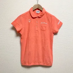 (^w^)b Jack Bunny!! オレンジ ポロシャツ レディース 1