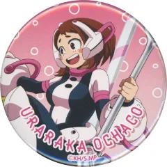 【中古】バッジ・ビンズ 麗日お茶子(ノーマル) 「僕のヒーローアカデミア 雄英高校オープンスクール 缶バッジコレクション(クリームソーダ)」