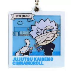 【中古】雑貨 五条悟×シナモロール アクリルキーホルダー 「劇場版 呪術廻戦 0×サンリオキャラクターズ」 劇場グッズ