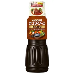 カゴメ 醸熟ソース とんかつ 500ml×20本入×(2ケース)｜ 送料無料 一般食品 調味料 ソース