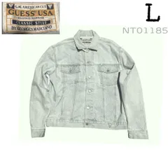 USA製GUESS ゲスGEORGES MARCIANO デニムジャケット　L