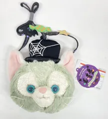 東京ディズニーシー ぬいぐるみパスケース Duffy's HALLOWEEN ジェラトーニ(蜘蛛の巣)/Spooky Little Trick or Treaters 2016