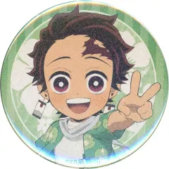 【中古】バッジ・ピンズ 竈門炭治郎(ラメ) 「鬼滅の刃×ufotable cafe 夏休みイベント 57mmランダム缶バッジ Aグループ」