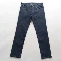 UNIQLO(ユニクロ) デニム サイズ 32 スリム カジュアル ストレッチ メンズ デニムパンツ A5907