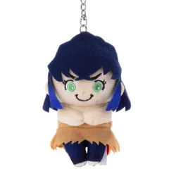鬼滅の刃 ちょっこりさん ぬいぐるみキーチェーン 嘴平 伊之助（素顔） マスコット キーホルダー タカラトミーアーツ