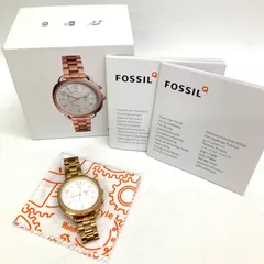 新品未使用FOSSILレディース腕時計 FOSSIL フォッシル 腕時計 レディース ピンクゴールド - メルカリ