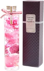 NICHIFLRO 母の日 ハーバリウム リナLina専用BOX付 ベビーピンク贈り物 誕生日 女性 記念日 プレゼント 花 結婚祝い 開店祝い 新築祝い ギフト卒業 入学 L-06( ベビーピンク)