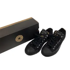 コンバース（CONVERSE）ALL STAR　レオパード　1CL571　ローカットスニーカー　SIZE9（27.5cm）　ブラック【中古】KB-8823