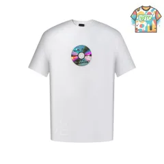 【今日WTO】Balenciaga / バレンシアガ 限定 CD 版半袖 T シャツ-OO03