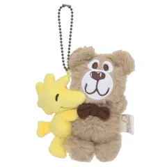 スヌーピー ボールチェーンマスコット マスコット ウッドストック＆ベア ピーナッツ ナカジマ プレゼント キャラクター グッズ 