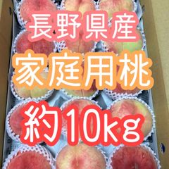大量入荷のため値下げ激安😂まとめ買いでお得な約10kg🍑5kg✖️2箱🍑全国クール便送料無料！長野県産桃　白桃、黄桃