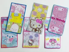 ミニハンカチ 6枚セット サンリオ キティ マイメロ シナモロール 女の子