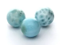 1粒売り ラリマー 12mm パワーストーン バラ売り 天然石 パワーストーン ばら売り ビーズ 穴あき 1玉売り アクセサリー