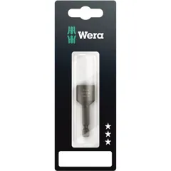 WERA ヴェラ マグネット付 六角ボルト用 ナットセッター 差込6.35mm 刃先サイズ12.0 全長50mm 073507 工具 ツール DIY