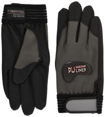 新品 富士グローブ PUライナーアルファ グレイ L 0790