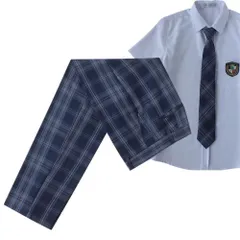 ☆ タイプA ☆ 140cm ☆ フォーマル ロングパンツ pkformal1 男の子 フォーマル チェック パンツ ロングパンツ 長ズボン ズボン ボトムス 2点セット ネクタイ 学生 学生服 キッズ ジュニア 子供服 子ども服 入学 卒業 発表会 演奏会