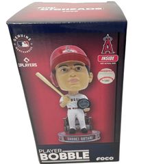 大谷翔平選手 ロサンゼルス・エンゼルス 2023年アメリカンリーグMVP ミニビッグヘッド・ボブルヘッド 4.5インチ