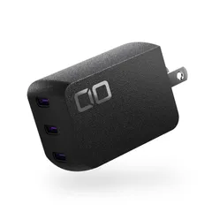 新品 CIO NovaPort TRIOⅡ 65W 急速充電器 PD [世界最小級 CIO独自技術 NovaIntelligence NovaEngine搭載] 3ポート USB-C×3 ACアダプター コンセント 軽量 iPhone 15 Android G
