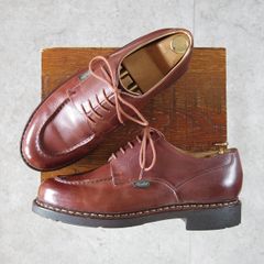 e0309 新品同様・試着程度 パラブーツ ミカエル 41 1/2 茶 ブラウン