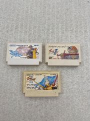 ファイナルファンタジー　ファミコン　ソフトのみ　３点