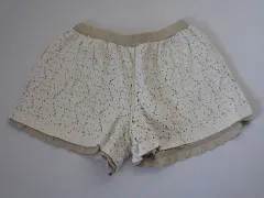 ピーシーアイpci 銀座サエグサ アウトレット 子供服 女の子 150cm キュロット スカート 白 レース 春 夏 ★4 ボトムス ガールズ 女児 キッズ ジュニア 【中古】 ユーズド リサイクル こども