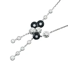 2025年最新】K18WGオニキスネックレスの人気アイテム - メルカリ 