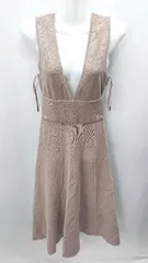 ◇ LAGUNAMOON ラグナムーン ロング丈 ワンピース サイズS ブラウン レディース E  【1406180086657】