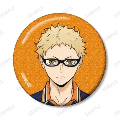 【中古】バッジ・ピンズ 月島蛍 「ハイキュー!! トレーディンググリッター缶バッジ」