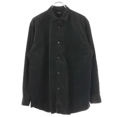 【24AW】COMOLI コーデュロイ コモリシャツ（Black/サイズ2） COMOLI 