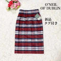 【新品タグ付き✨】オニールオブダブリン　ペンシルスカート　タイト　チェック 8