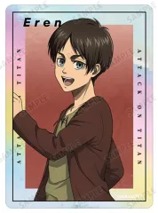 【中古】シール・ステッカー エレン・イェーガー 描き下ろし オーロラステッカー 過去ver. 「進撃の巨人」