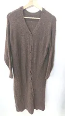 ◇ CIAOPANIC TYPY チャオパニックティピー 長袖 ロングカーディガン サイズONE ブラウン レディース E  【1406180076269】