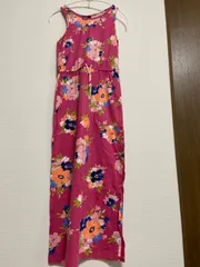 【ロングワンピース】ボタニカルロングワンピース