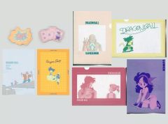 [중고] 문방구 기타 전 6 종 세트 문구 어소트 [이치 반 쿠지 드래곤 볼 EX 손오공 수업 편] H상