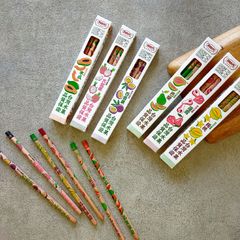 利百代（LIBERTY）台湾フルーツ鉛筆（6本入り）