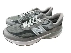 NEW BALANCE (ニューバランス) M990GL6 V6 スエード×メッシュ スニーカー 28cm US10D グレー メンズ/027