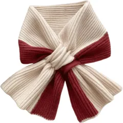 ☆ レッド ☆ マフラー ニットマフラー マフラー レディース ニットマフラー ストール メンズ ミニマフラー 小さめ 短め 秋冬 冬 おしゃれ 防寒 暖かい あったか 大人 かわいい シンプル 男女兼用 厚手 無地 通勤 通学 ニット muffler